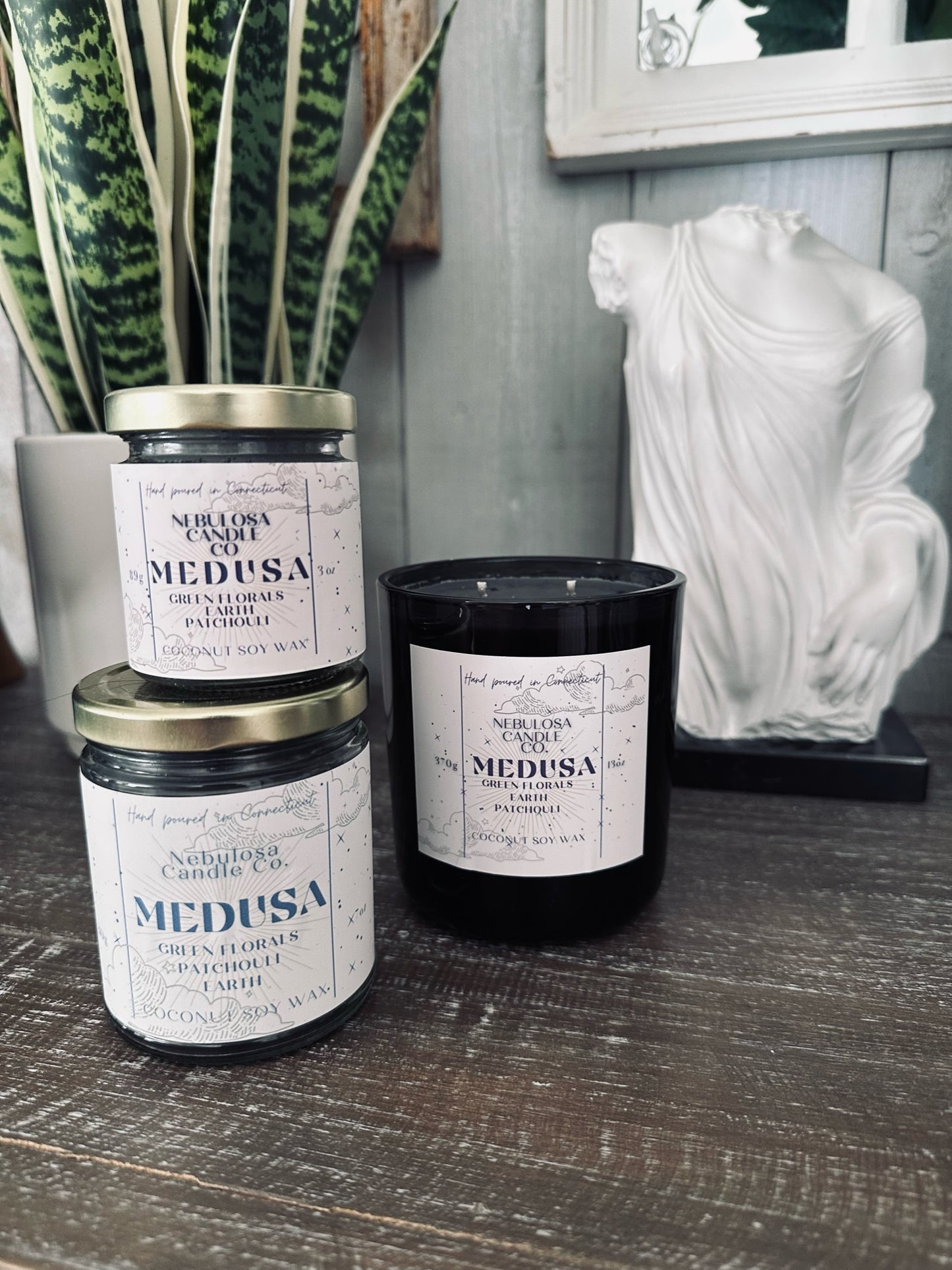 Medusa | Green Florals | Petrichor | Patchouli