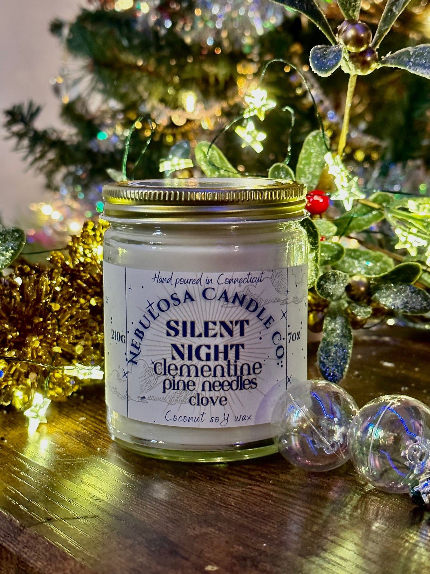 Silent Night | Clementine | Pine Needles | Clove